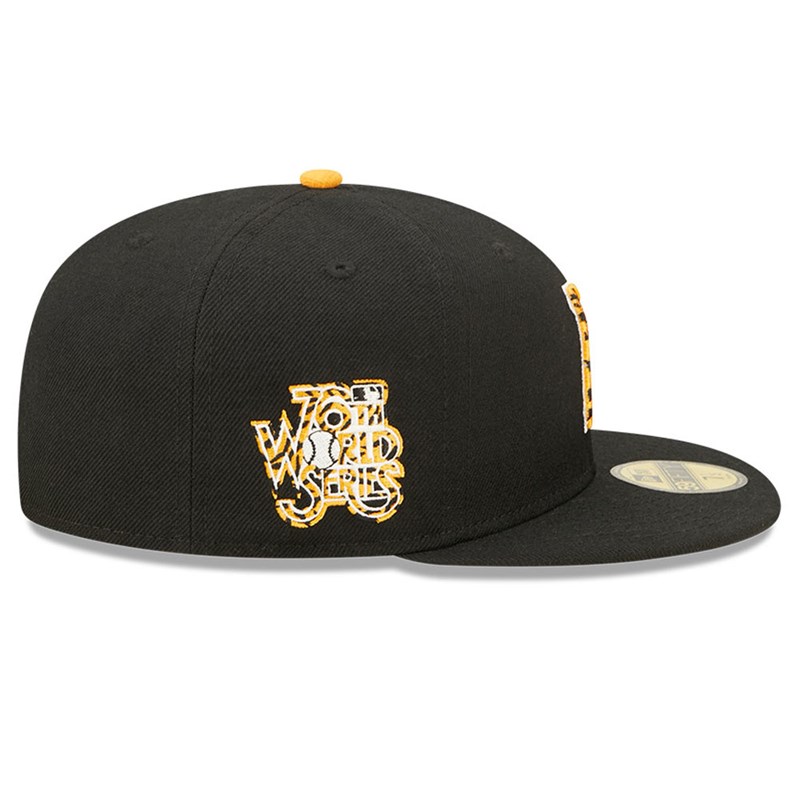 59fifty New Era Pittsburgh Pirates Tiger Fill Fitted Gorras Negros | BP4759681