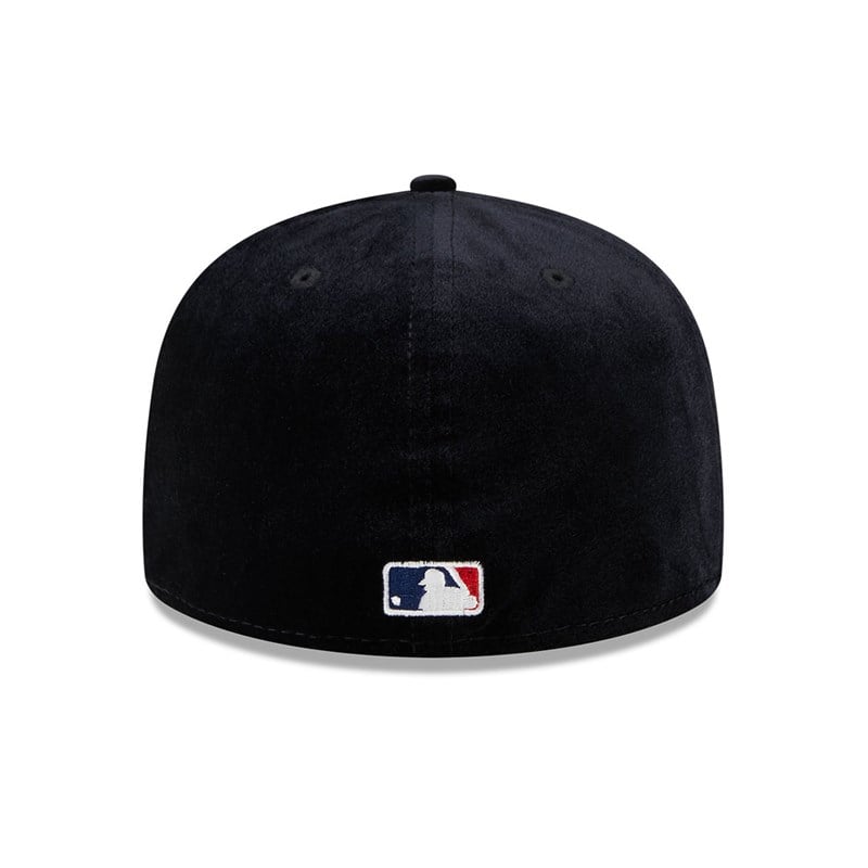 59fifty New Era Pittsburgh Pirates Velvet Fitted Gorras Negros | DI3872401