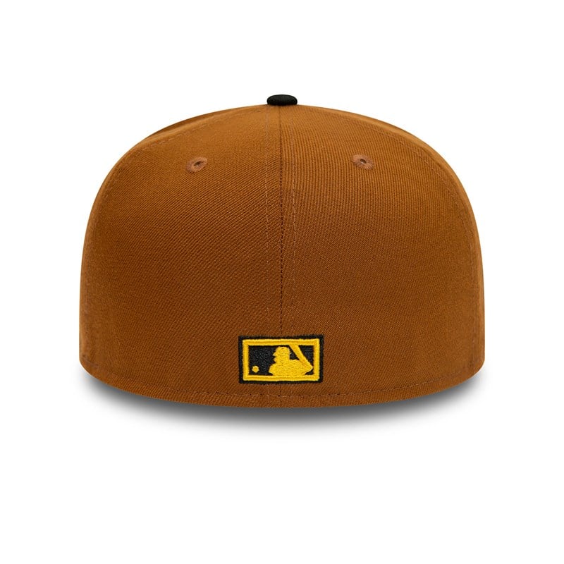 59fifty New Era Pittsburgh Pirates World Series Fitted Gorras Marrom | BE2071583