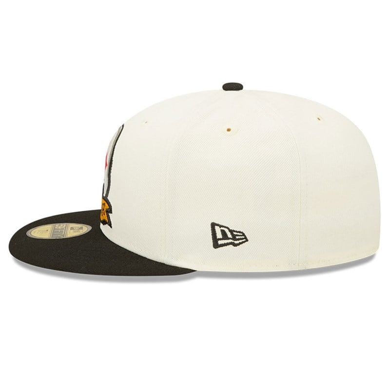 59fifty New Era Pittsburgh Steelers NFL Sideline 2022 Fitted Gorras Blancos | BF1259374