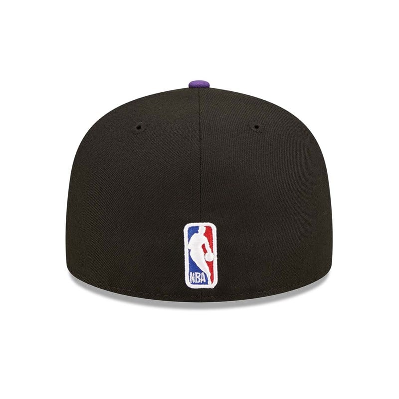 59fifty New Era Sacramento Kings NBA 2022 Fitted Gorras Negros | XN2804596