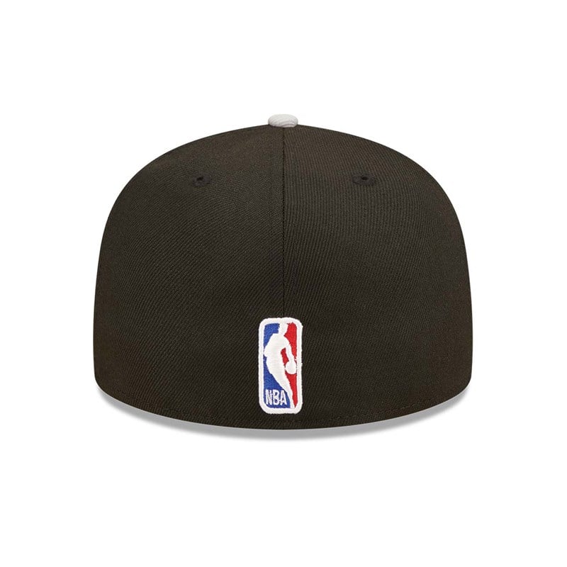 59fifty New Era San Antonio Spurs NBA 2022 Fitted Gorras Negros | FV3891056