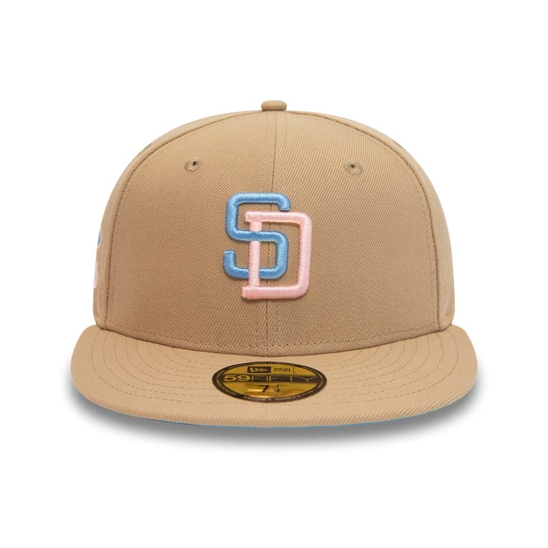 59fifty New Era San Diego Padres 1984 World Series Fitted Gorras Marrom | SH0369781