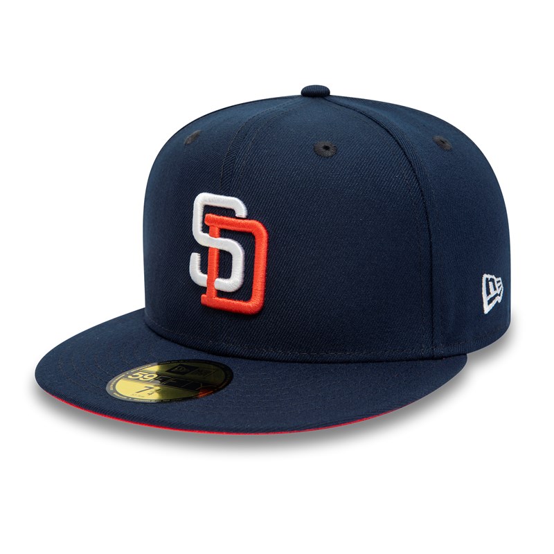 59fifty New Era San Diego Padres 1998 World Series Fitted Gorras Azules | NA5982463