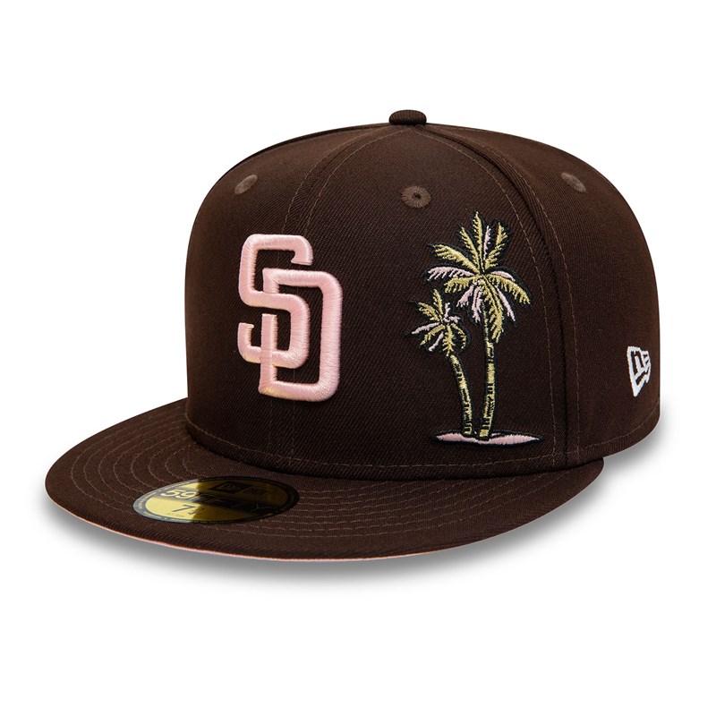 59fifty New Era San Diego Padres 2016 All Star Game Fitted Gorras Marrom | VK5689041