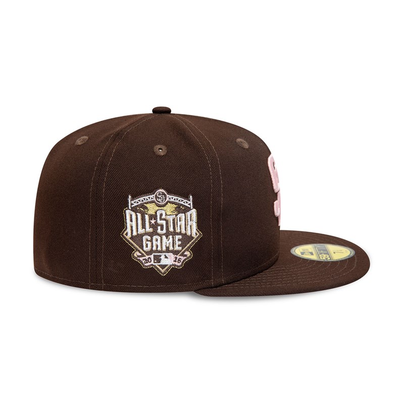 59fifty New Era San Diego Padres 2016 All Star Game Fitted Gorras Marrom | VK5689041