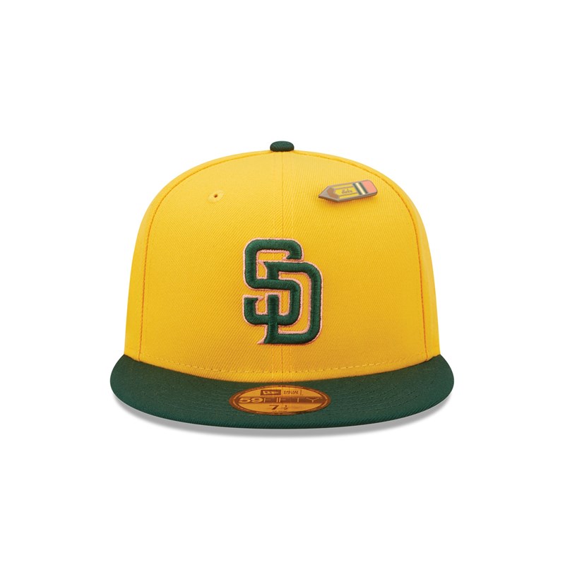 59fifty New Era San Diego Padres Back To School Fitted Gorras Amarillos | ST5094831