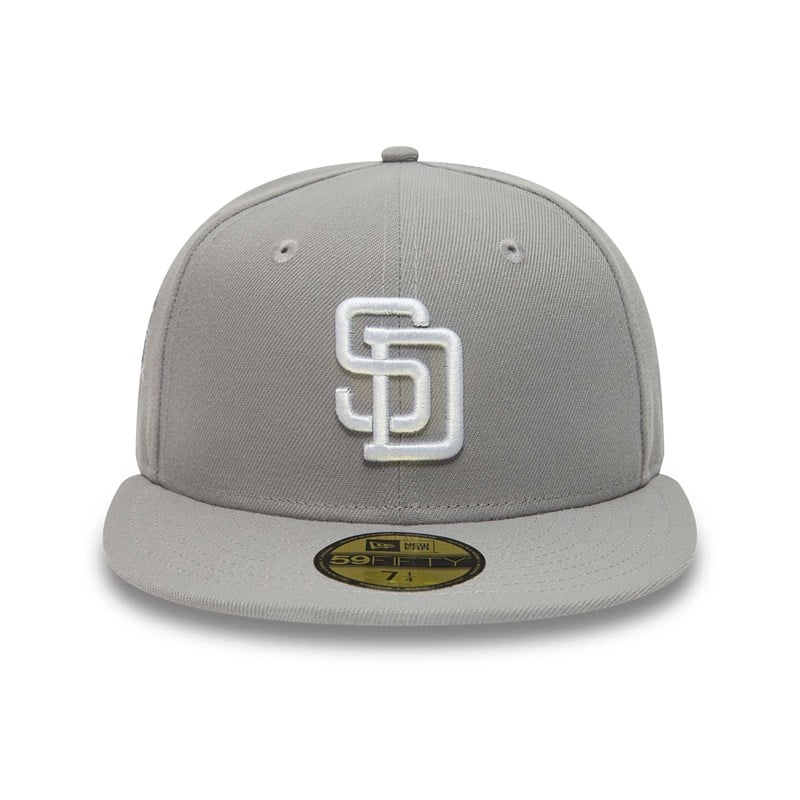 59fifty New Era San Diego Padres Basics Fitted Gorras Grises | LA6791534