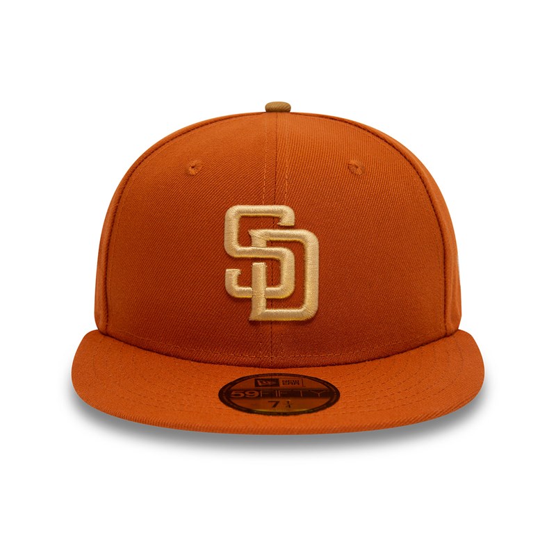 59fifty New Era San Diego Padres Fall Colours Fitted Gorras Naranjas | MX6702918