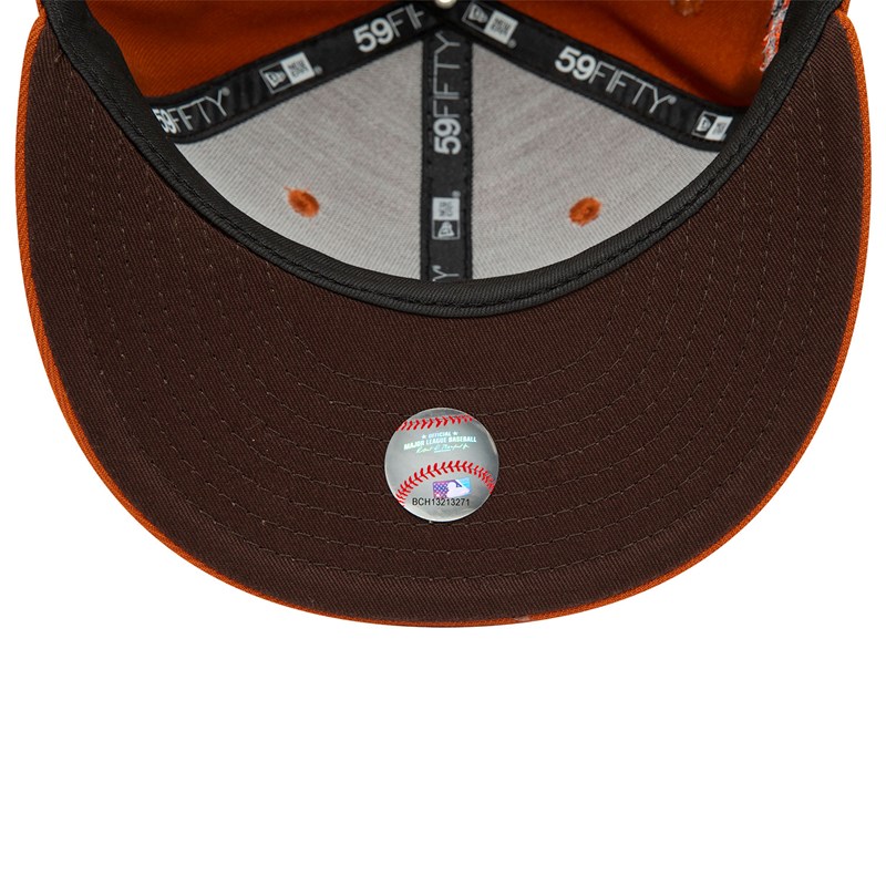 59fifty New Era San Diego Padres Fall Colours Fitted Gorras Naranjas | MX6702918