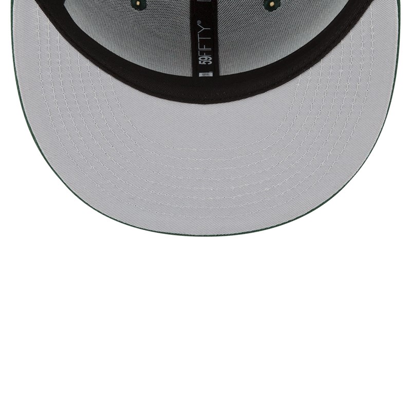 59fifty New Era San Diego Padres Felt X MLB Fitted Gorras Verdes | HR9267308