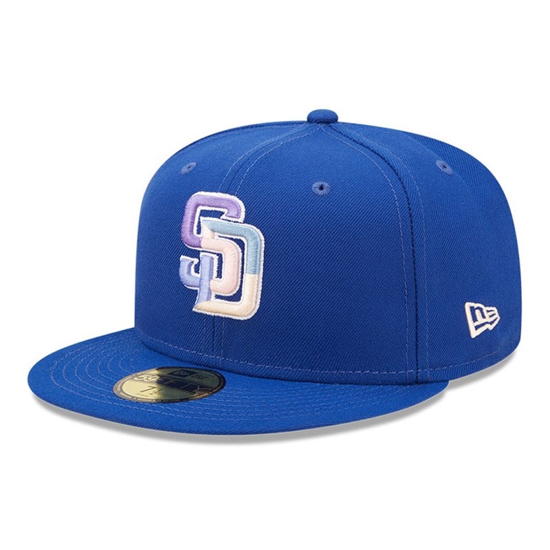 59fifty New Era San Diego Padres MLB Nightbreak Team Fitted Gorras Azules | PT6901458