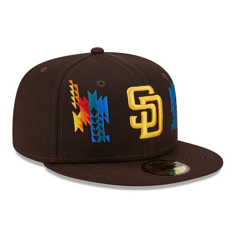 59fifty New Era San Diego Padres Southwestern Fitted Gorras Marrom | LJ9612580