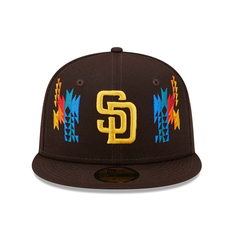 59fifty New Era San Diego Padres Southwestern Fitted Gorras Marrom | LJ9612580