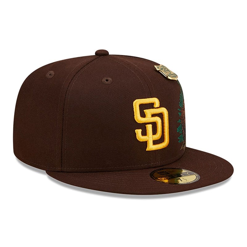 59fifty New Era San Diego Padres State Park Fitted Gorras Marrom | YV7194063