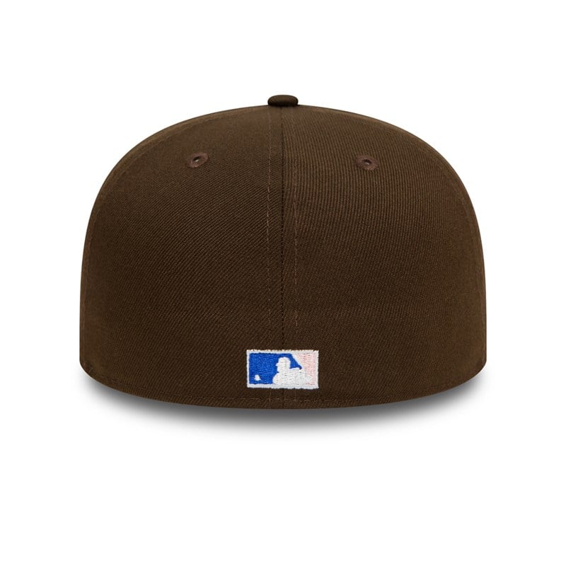 59fifty New Era San Diego Padres Walnut And Gorras Marrom | ZH6758943