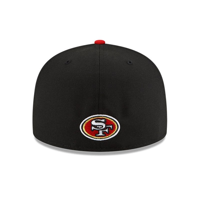 59fifty New Era San Francisco 49ers NFL Draft Fitted Gorras Negros | MS4102839