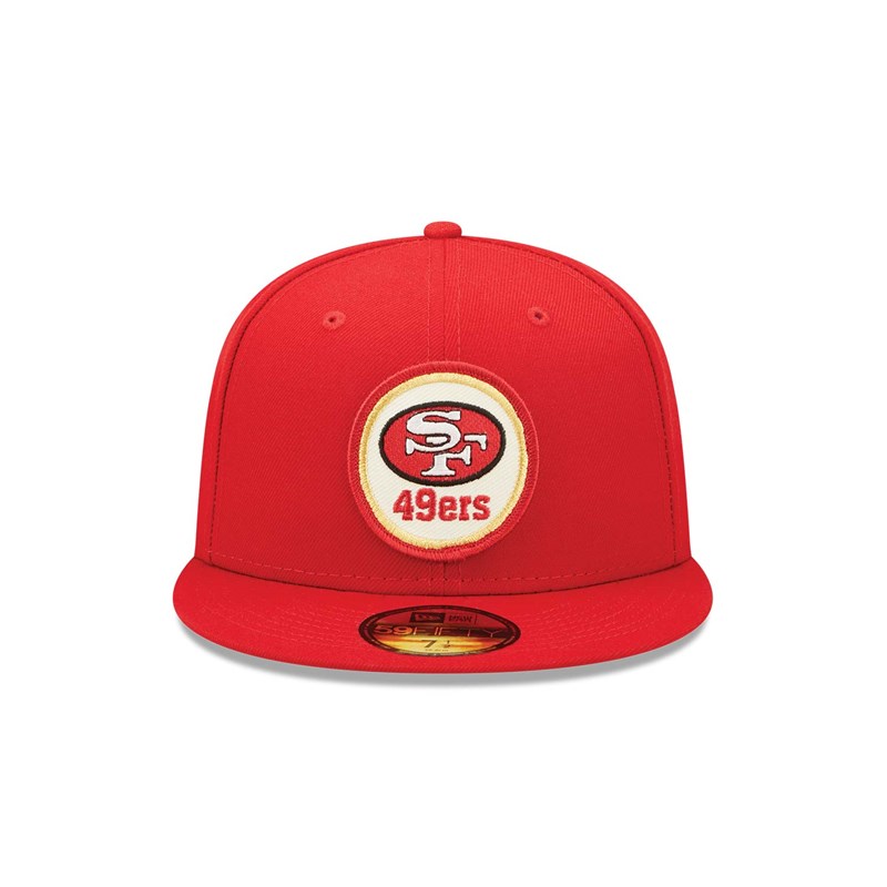 59fifty New Era San Francisco 49ers NFL Sideline 2022 Fitted Gorras Rojos | WZ3465091