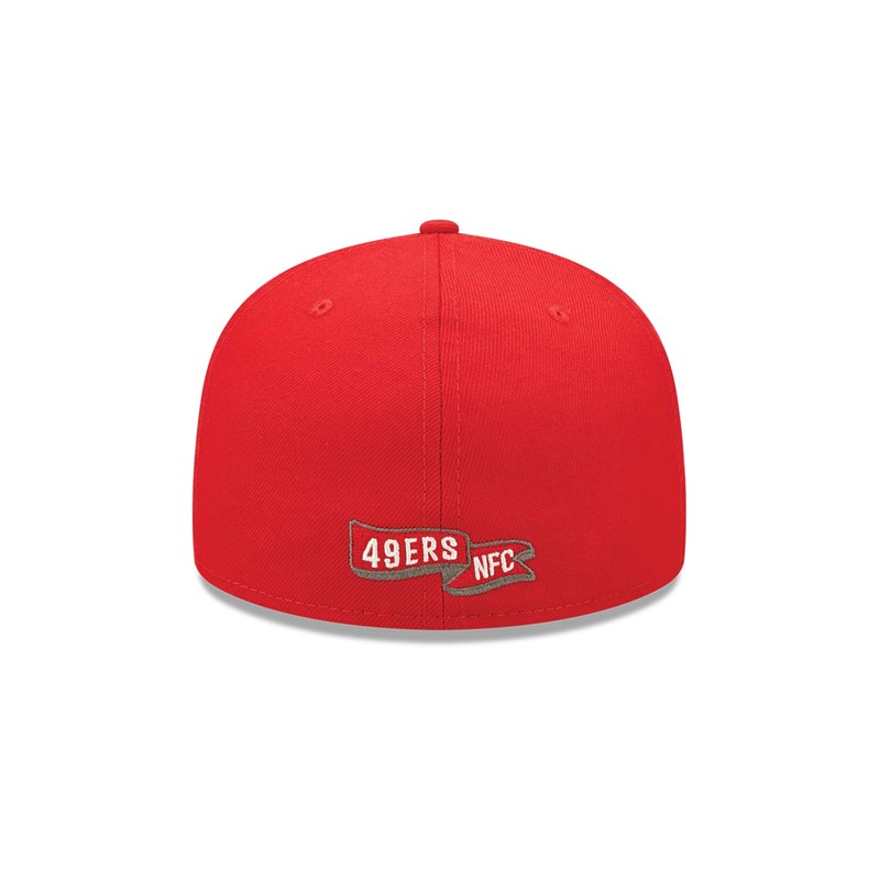 59fifty New Era San Francisco 49ers NFL Sideline 2022 Fitted Gorras Rojos | WZ3465091