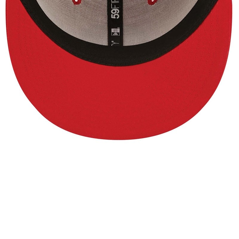 59fifty New Era San Francisco 49ers NFL Sideline 2022 Fitted Gorras Rojos | WZ3465091