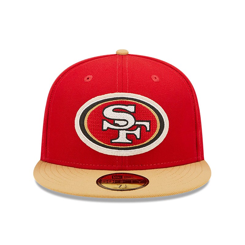 59fifty New Era San Francisco 49ers Ne Letterman Fitted Gorras Rojos | GK2691708