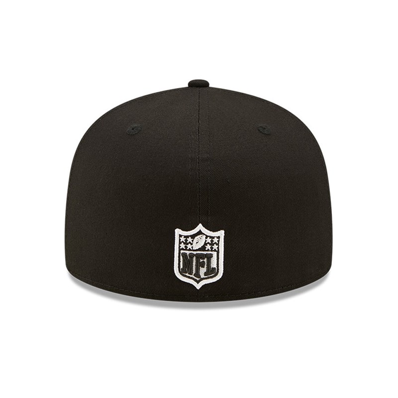 59fifty New Era San Francisco 49ers Side Patch Fitted Gorras Negros | WO1495326