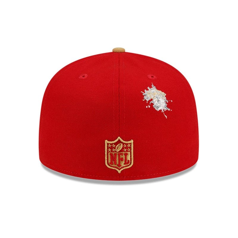 59fifty New Era San Francisco 49ers X Staple Fitted Gorras Rojos | VT7329546