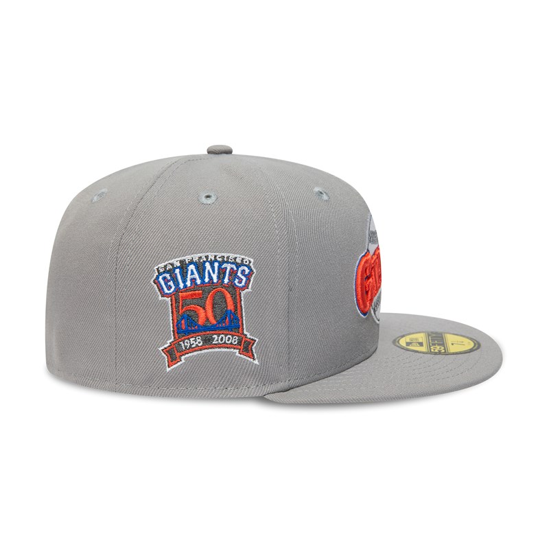 59fifty New Era San Francisco Giants 50 Years Fitted Gorras Grises | DR5142689