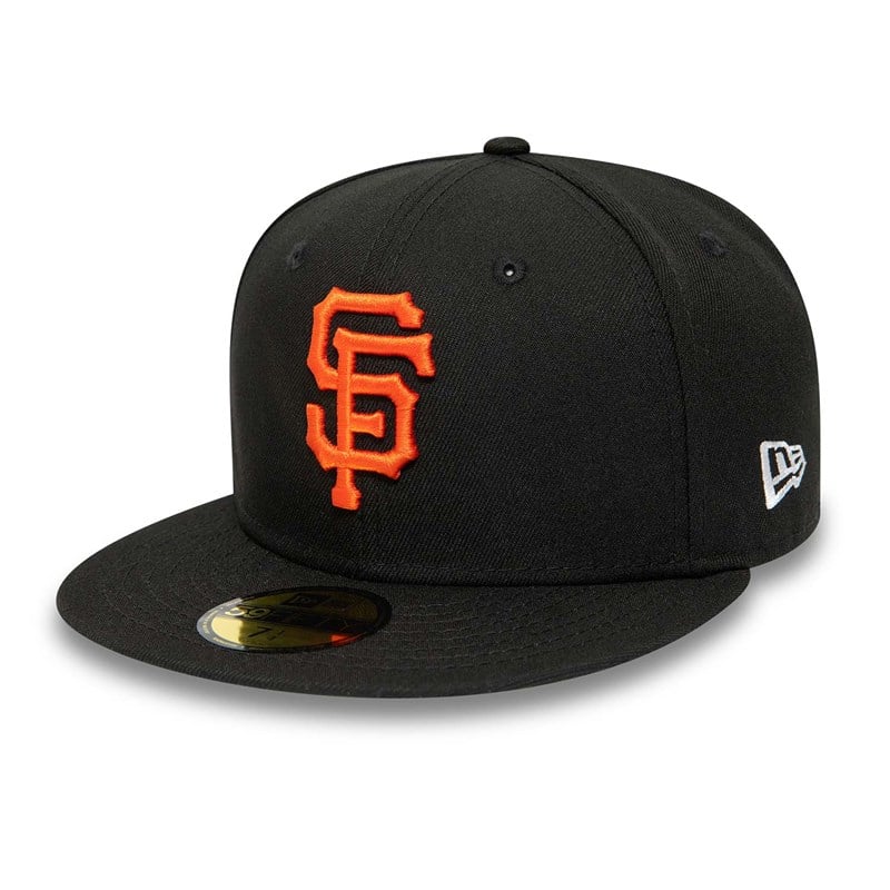 59fifty New Era San Francisco Giants 50th Anniversary Fitted Gorras Negros | PR8512674