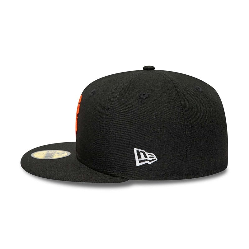 59fifty New Era San Francisco Giants 50th Anniversary Fitted Gorras Negros | PR8512674