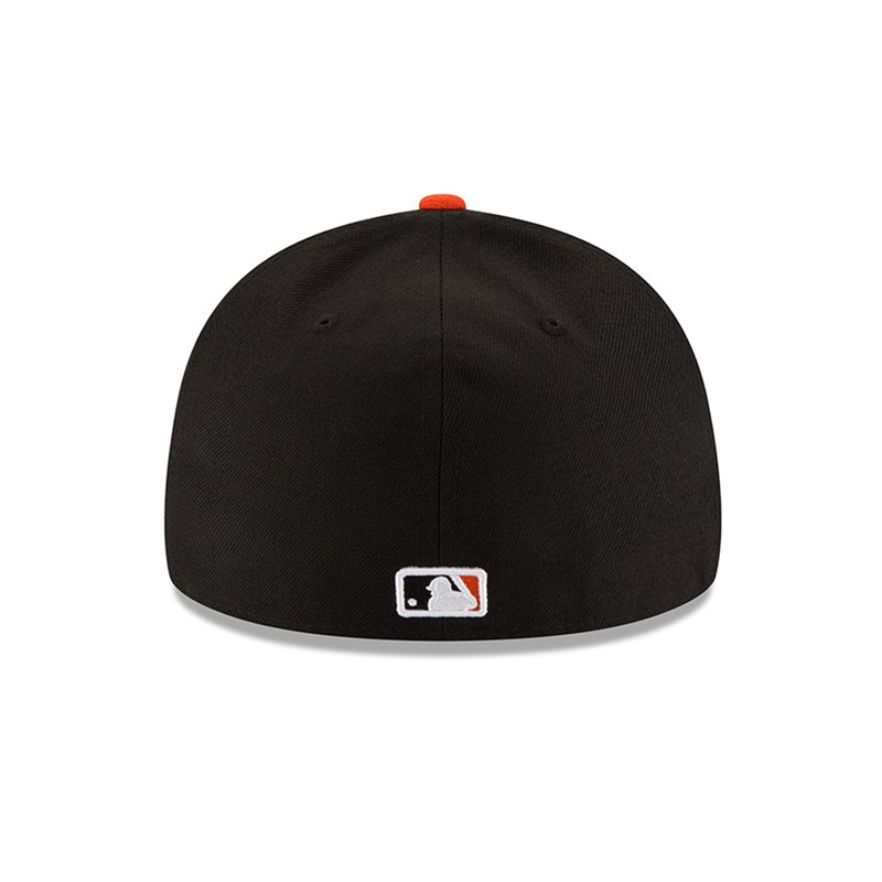 59fifty New Era San Francisco Giants Authentic Colección Low Profile Negros | PW7483109