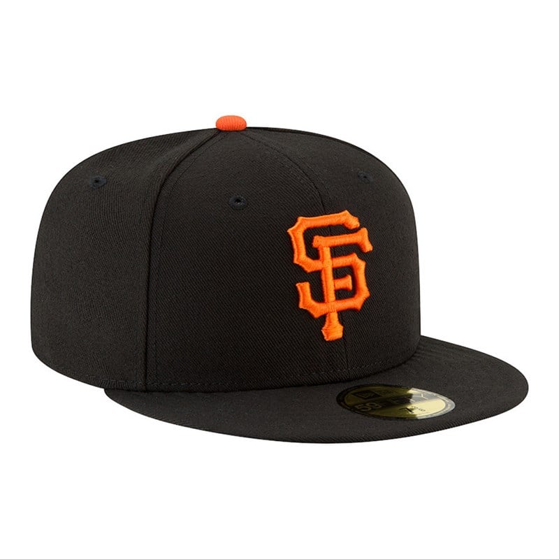 59fifty New Era San Francisco Giants Authentic On Field Game Gorras Negros | RB9532148