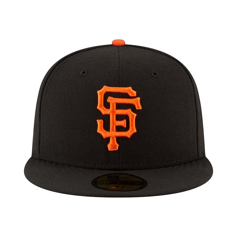 59fifty New Era San Francisco Giants Authentic On Field Game Gorras Negros | RB9532148