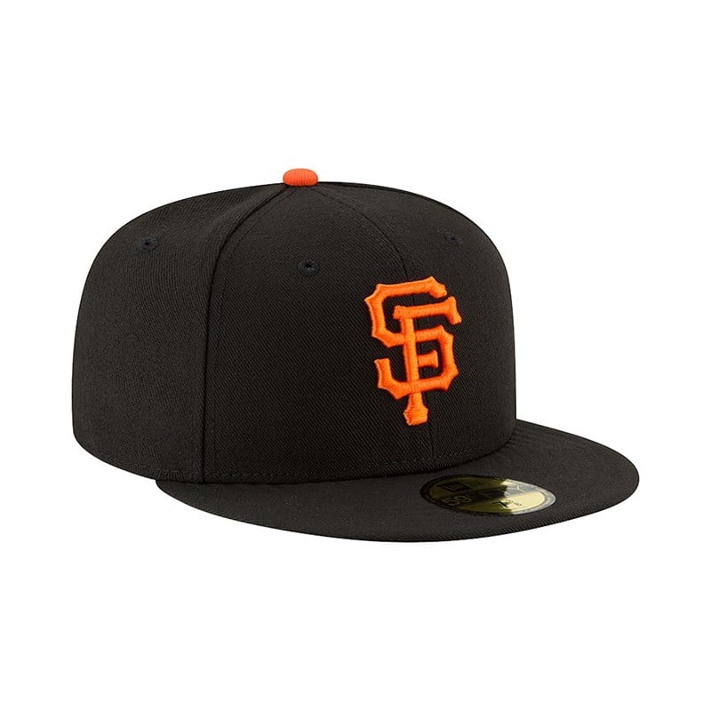 59fifty New Era San Francisco Giants Authentic On Field Game Gorras Negros | RB9532148