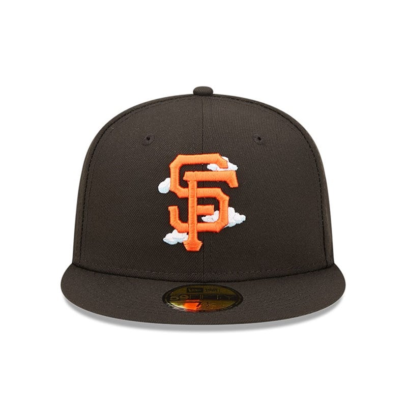 59fifty New Era San Francisco Giants Comic Cloud Fitted Gorras Negros | PC4869053