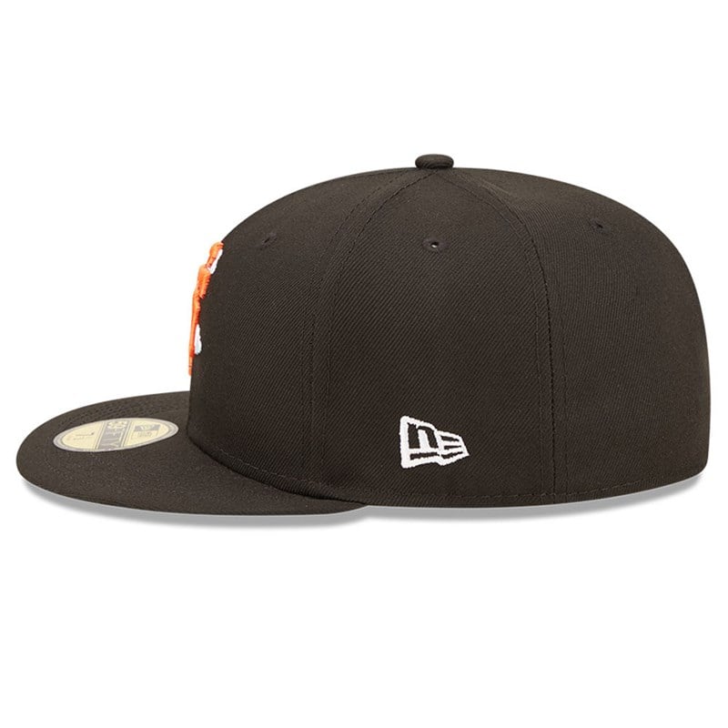 59fifty New Era San Francisco Giants Comic Cloud Fitted Gorras Negros | PC4869053