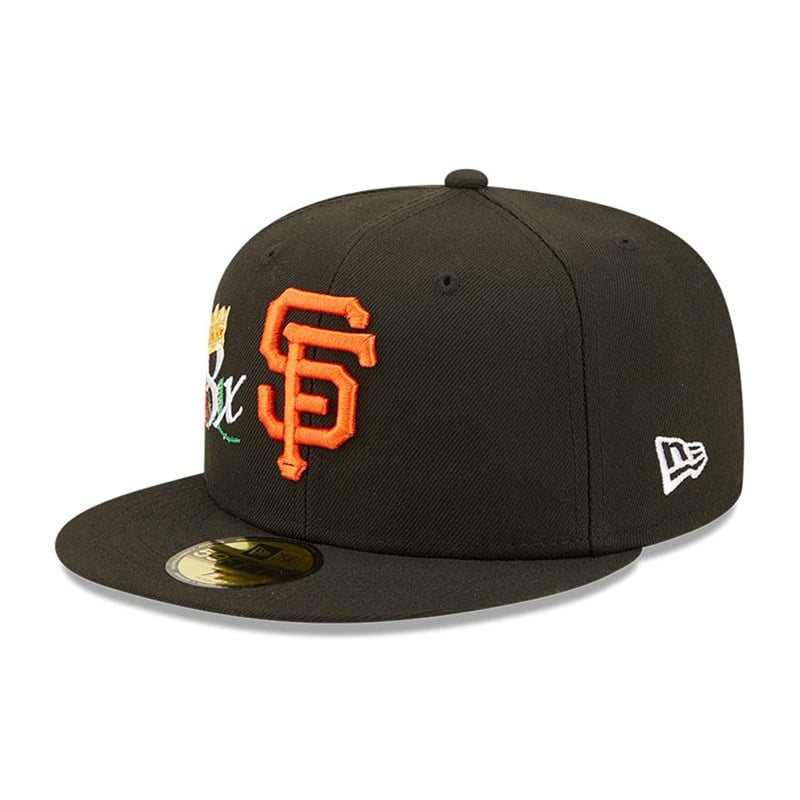 59fifty New Era San Francisco Giants Crown Champs Fitted Gorras Negros | KP4603259