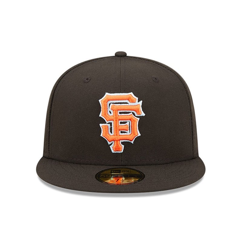 59fifty New Era San Francisco Giants MLB Cloud Fitted Gorras Negros | GS5172983