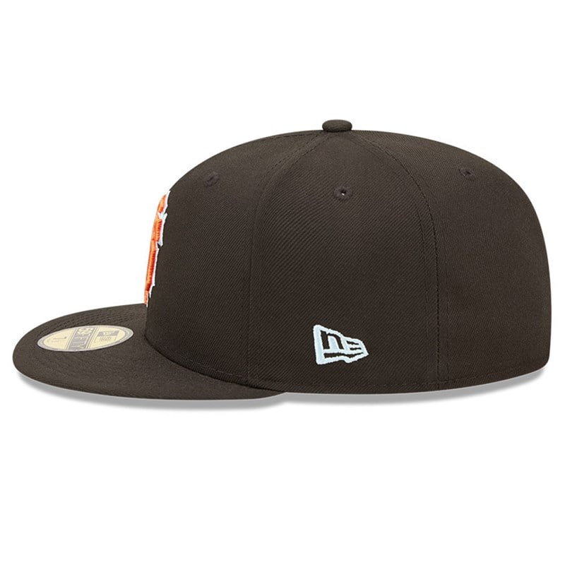 59fifty New Era San Francisco Giants MLB Cloud Fitted Gorras Negros | GS5172983