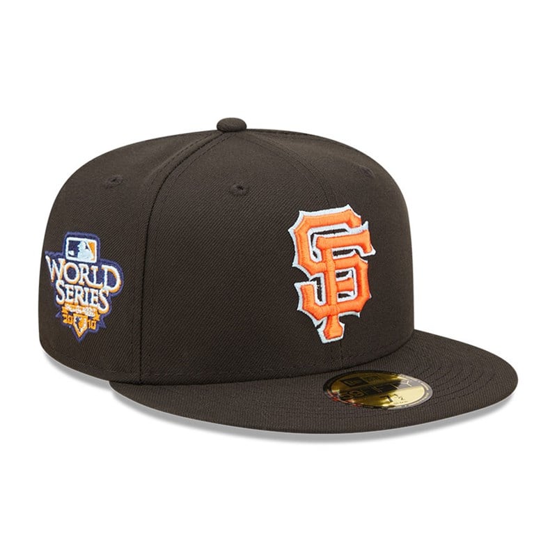 59fifty New Era San Francisco Giants MLB Cloud Fitted Gorras Negros | GS5172983