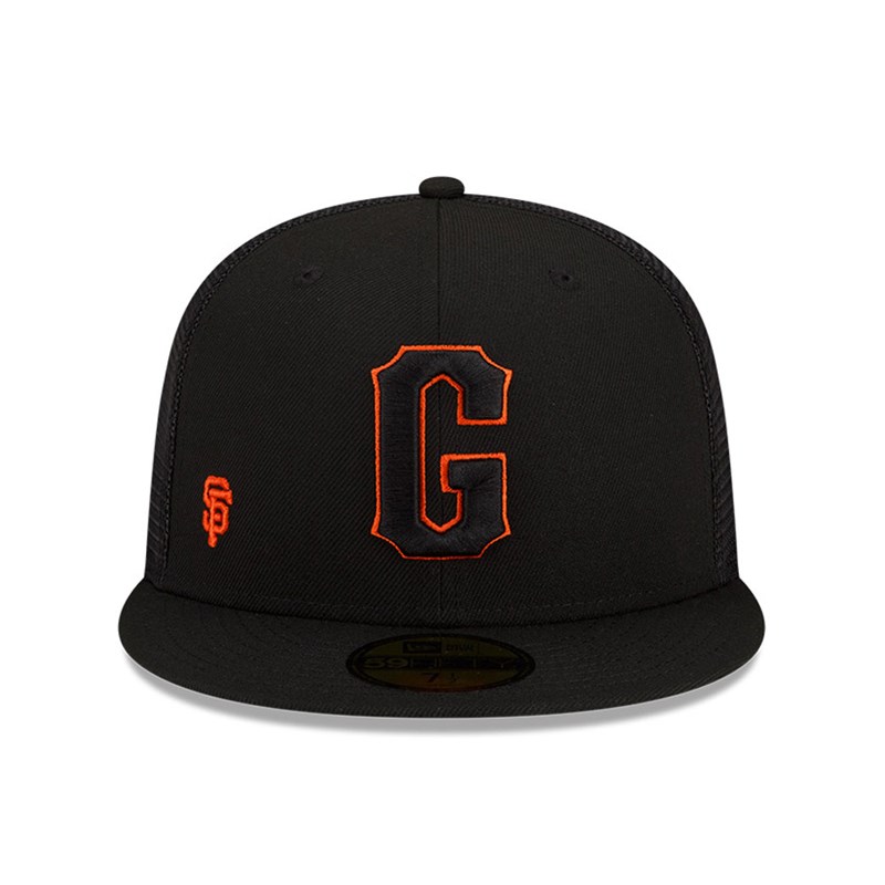 59fifty New Era San Francisco Giants MLB Batting Practice Gorras Negros | LO5946082