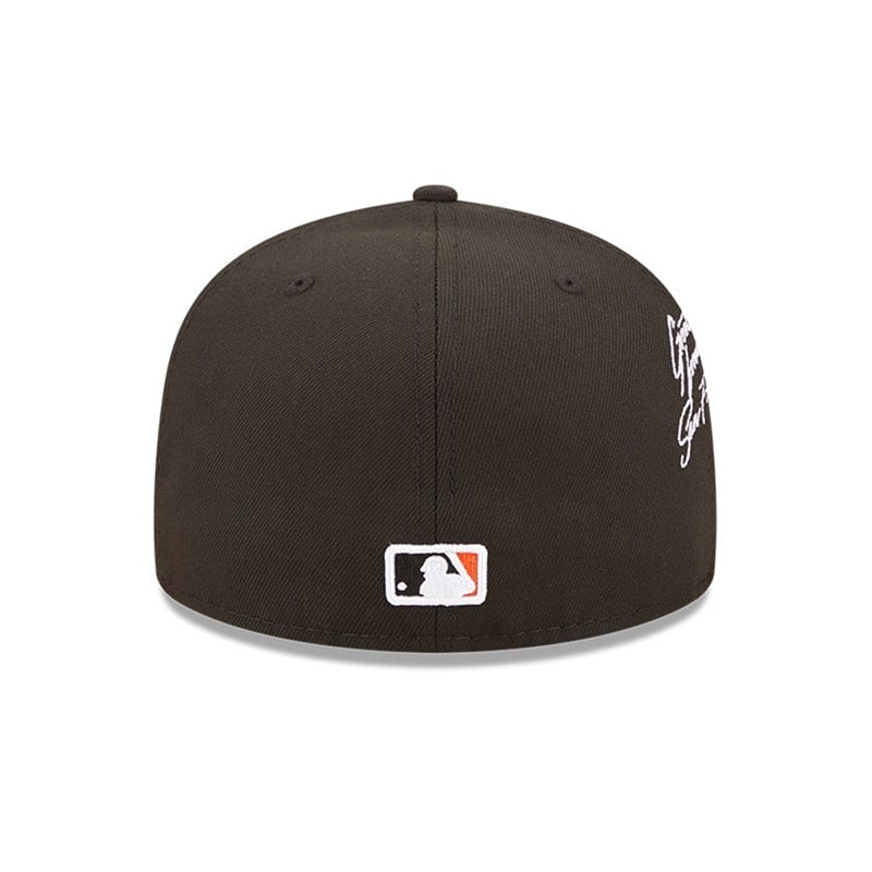 59fifty New Era San Francisco Giants MLB Cloud Fitted Gorras Negros | UO2973458