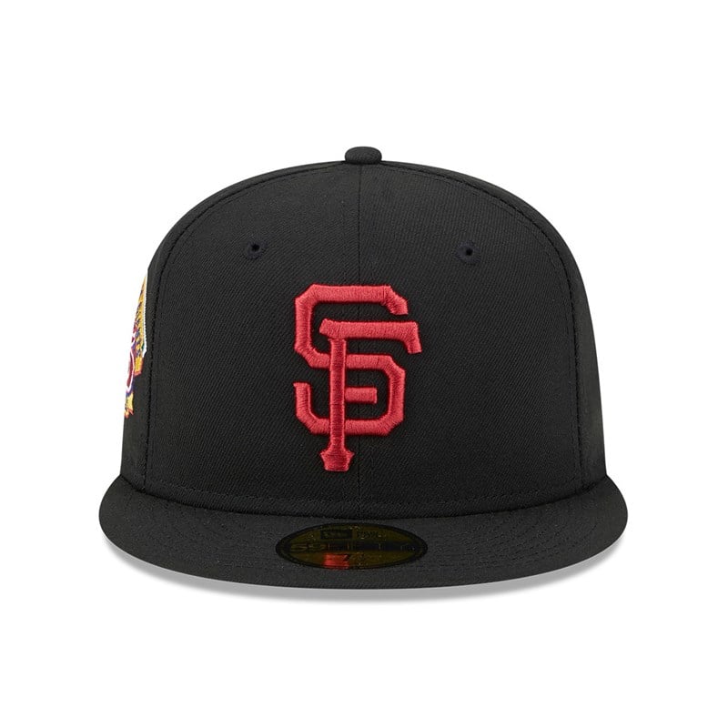 59fifty New Era San Francisco Giants State Tartan Fitted Gorras Negros | KD0948725