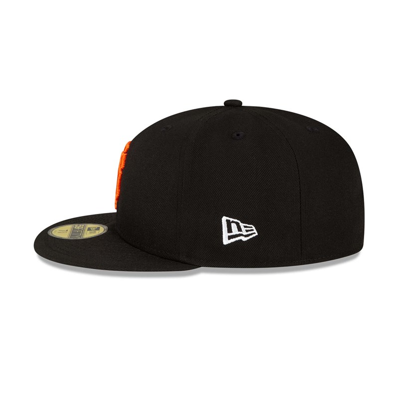 59fifty New Era San Francisco Giants Stateview Fitted Gorras Negros | TX2940176