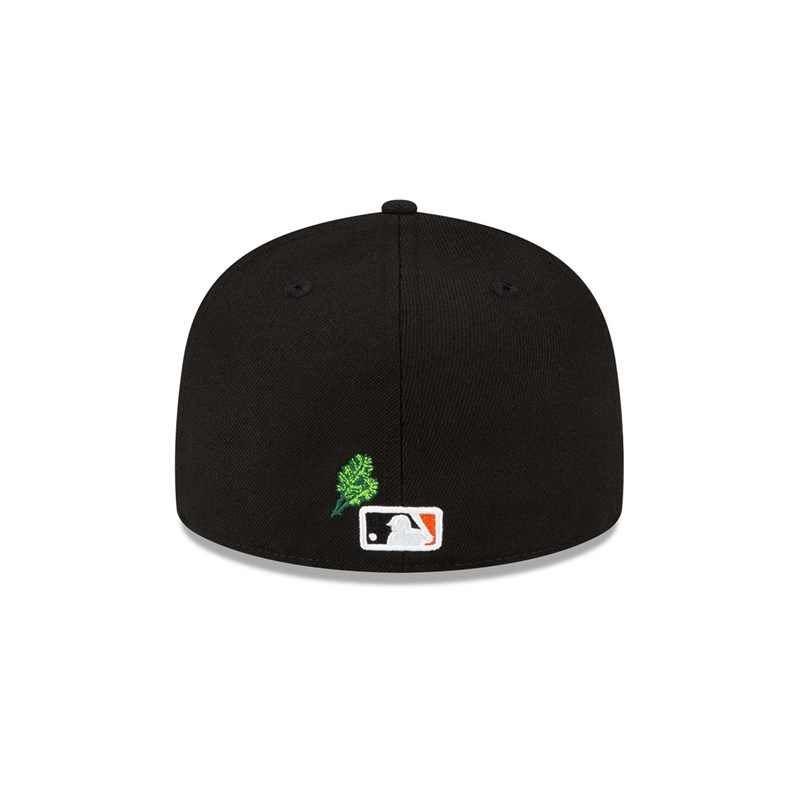 59fifty New Era San Francisco Giants Stateview Fitted Gorras Negros | TX2940176