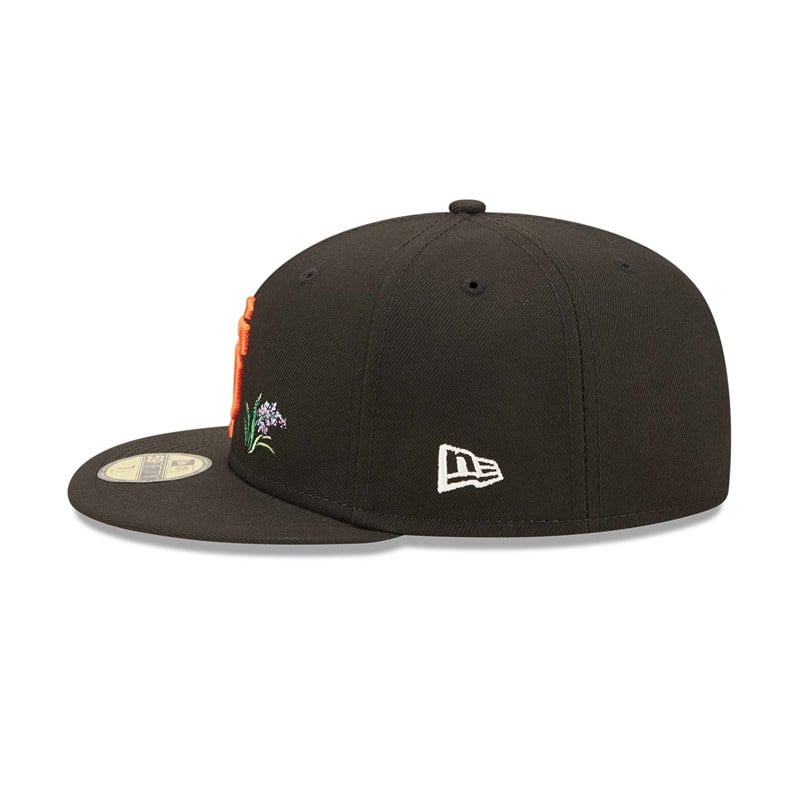 59fifty New Era San Francisco Giants Watercolour Floral Gorras Negros | JA8053791