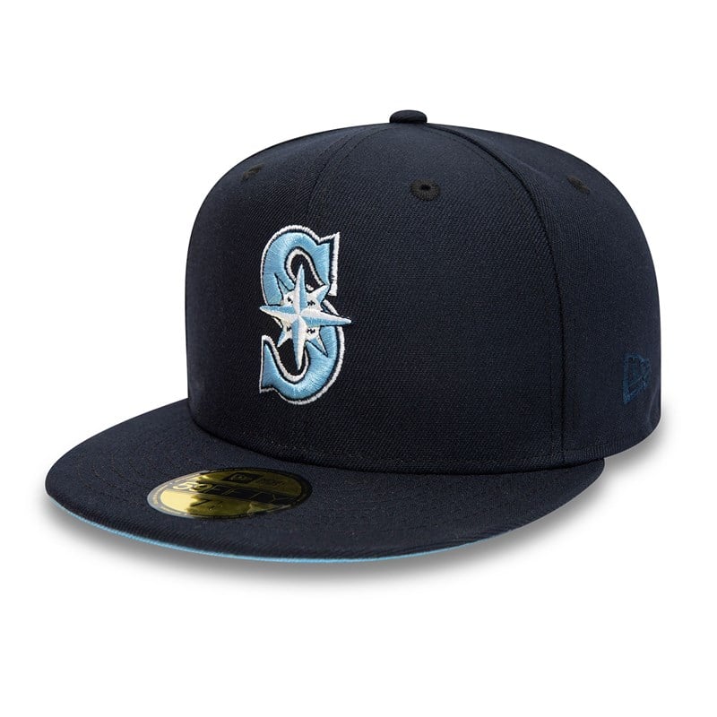 59fifty New Era Seattle Mariners 35 Years Fitted Gorras Azules | DV8514602