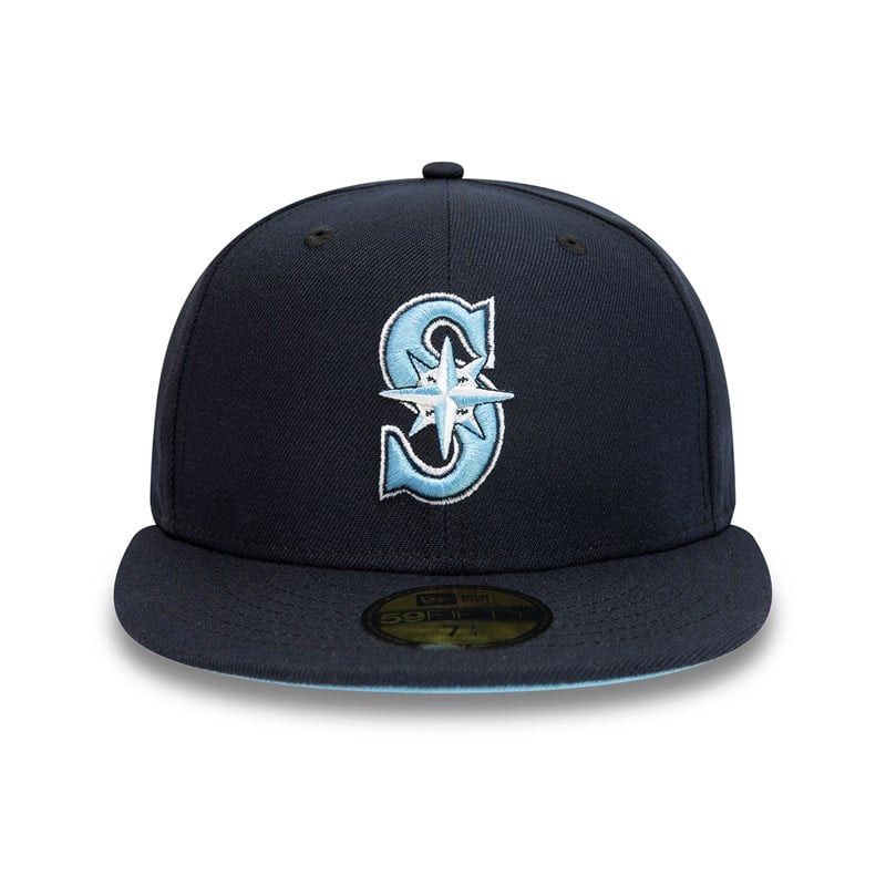 59fifty New Era Seattle Mariners 35 Years Fitted Gorras Azules | DV8514602