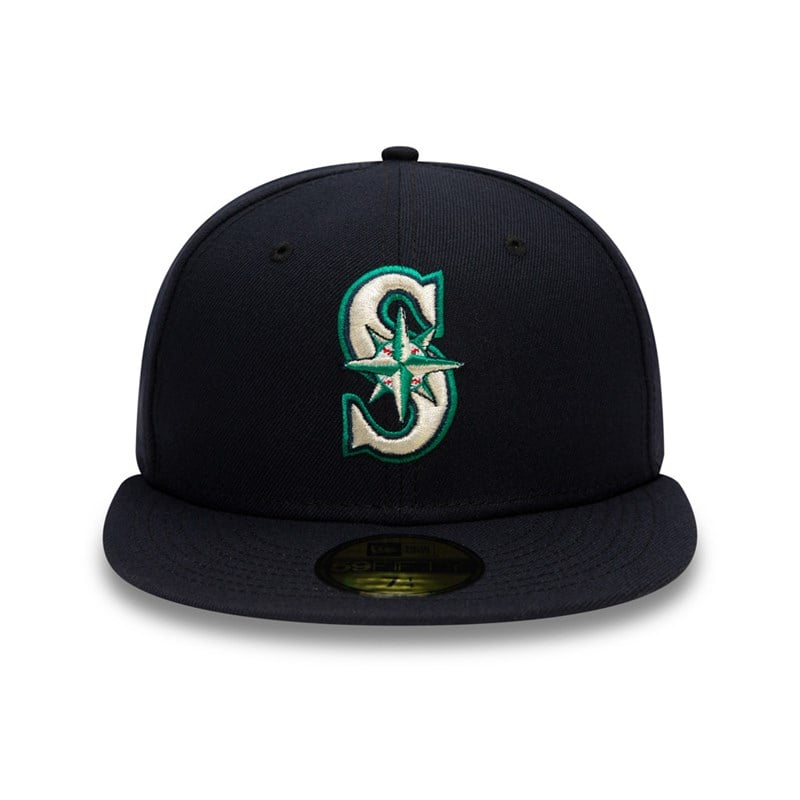 59fifty New Era Seattle Mariners Ac Perf Gorras Azules | VJ7529160