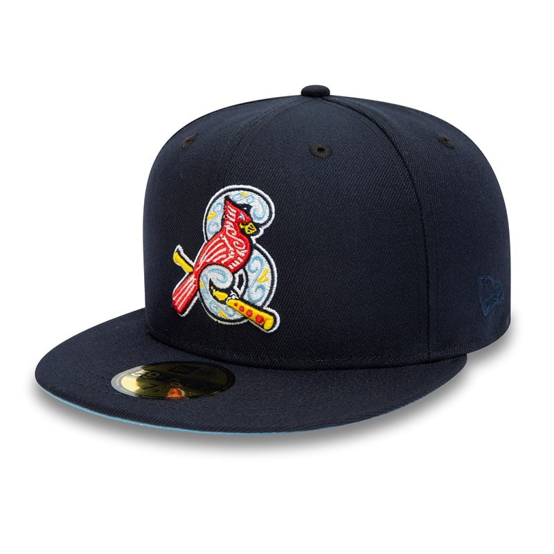 59fifty New Era Springfield Cardinals Milb Fitted Gorras Azules | CN4279536